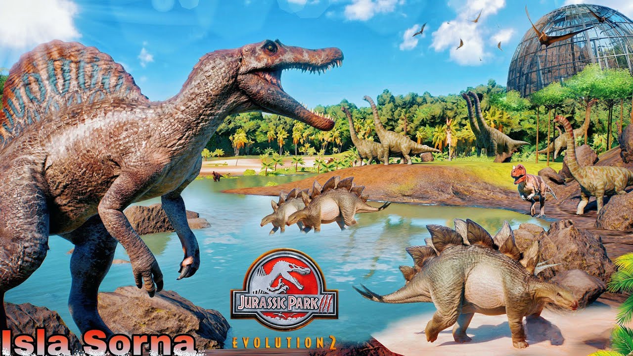 Isla Sorna - Site B | valley of the dinosaurs Part 2, Jurassic world evolution