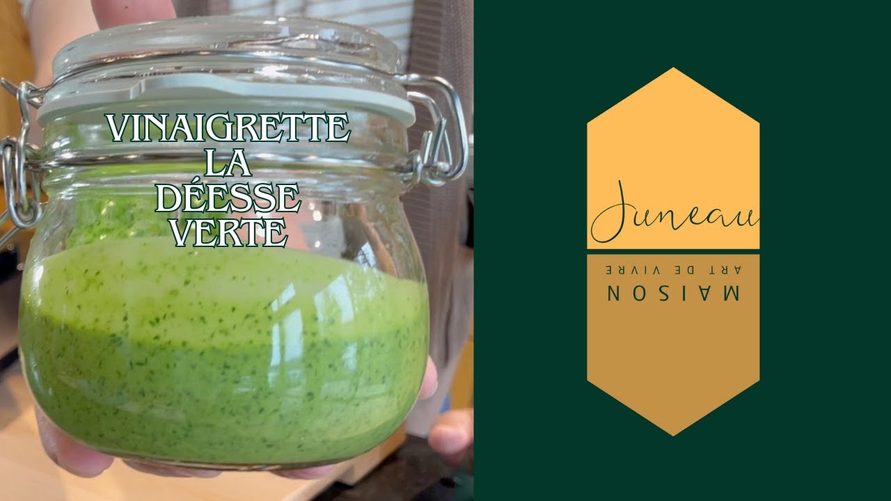 Vinaigrette déesse Verte maison (Green Goddess)