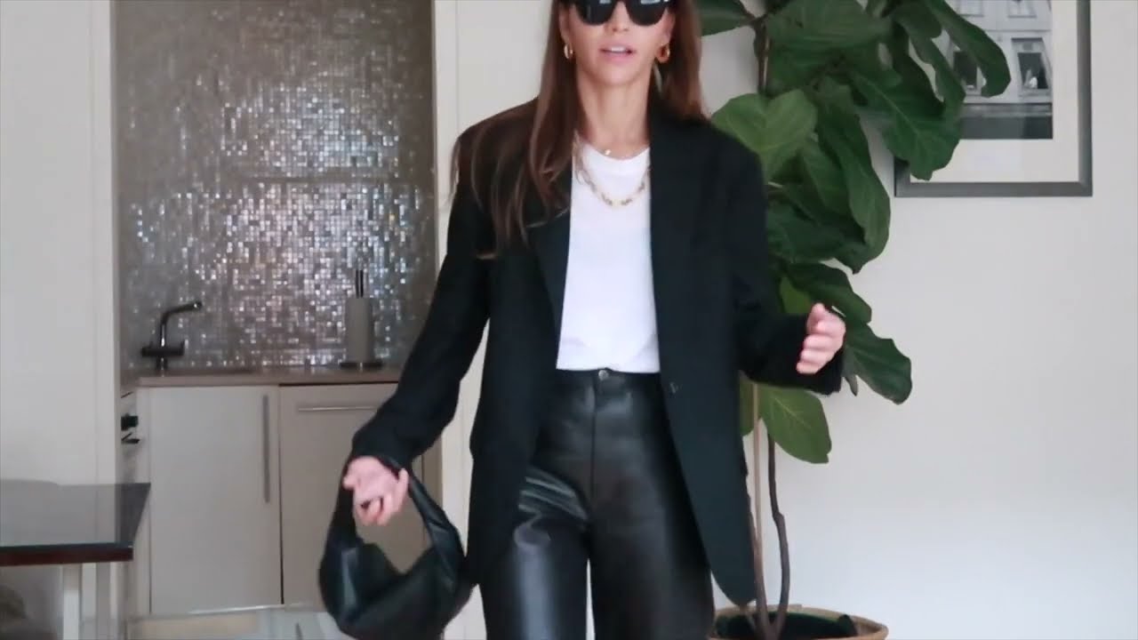 she knows her leather pants