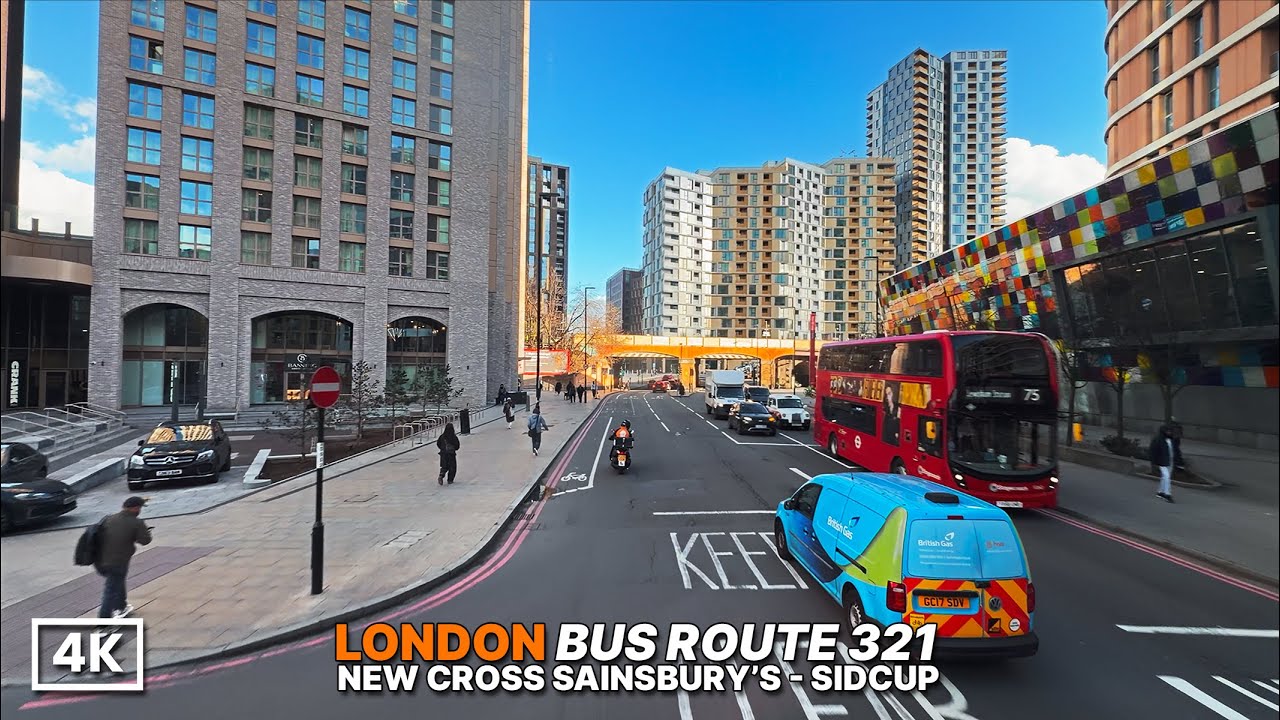 Everyday London Away from the Tourist Spots ☀️ | London Bus Route 321 POV Ride in Southeast London