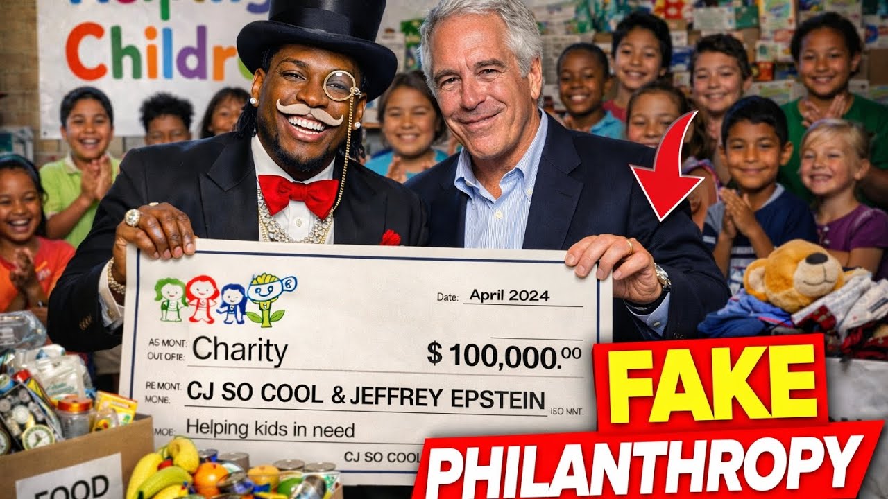 CJ SO COOL FUTURE PLAY FAKE PHILANTHROPY 