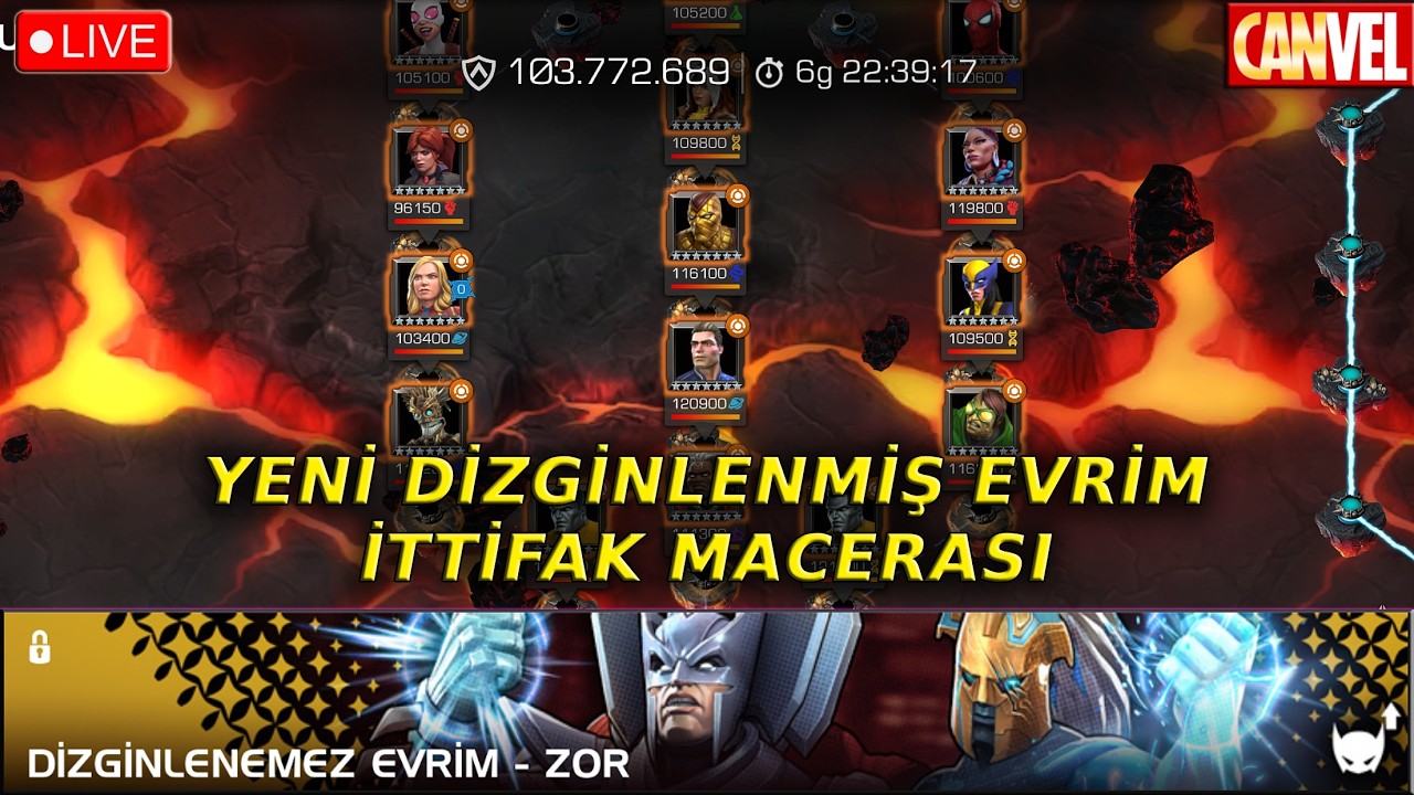 🔴 YENİ İTTİFAK MACERASI DİZGİLENEMEZ EVRİM ZOR MODU OYNUYORUZ | FENER SON DAKKA ÜZGÜN... - MCOC