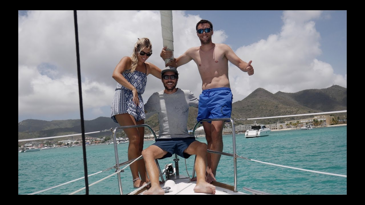 MAST REPAIRS and Our Crew for the Atlantic Crossing Arrives - Ep. 13