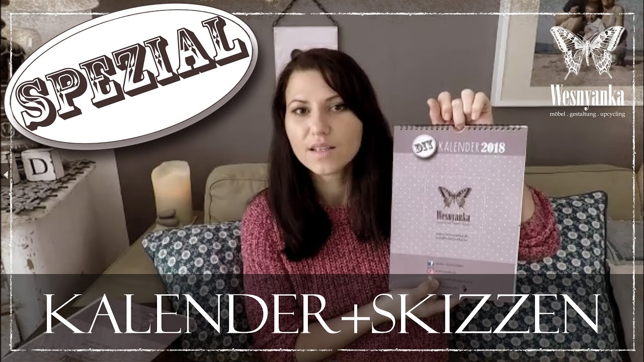 SPEZIAL ♥ : KALENDER & SKIZZEN von Wesnyanka
