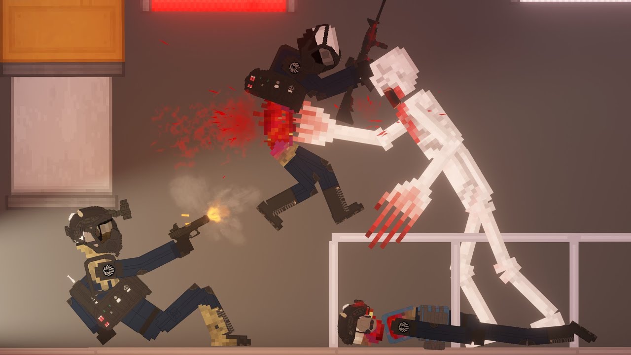 SCP: Secret Laboratory (SCP Vs Soldiers) in People Playground