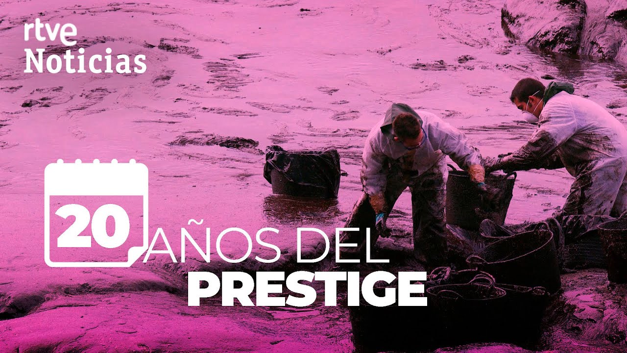 20 AÑOS del PRESTIGE, la mayor CATÁSTROFE AMBIENTAL de ESPAÑA | RTVE Noticias