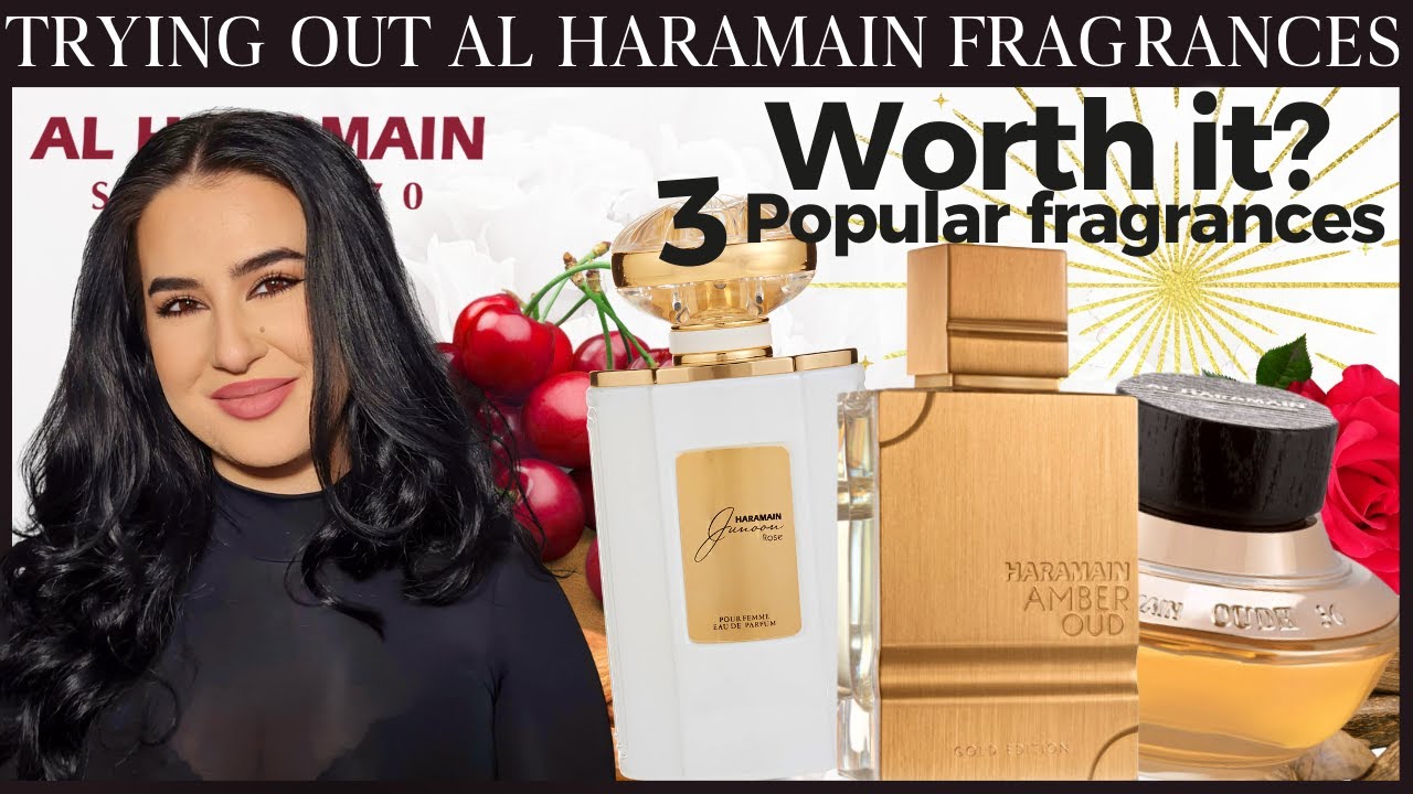 Trying Out Popular AL HARAMAIN Fragrances - Amber Oud Gold Edition, Oudh 36 & Junoon Rose