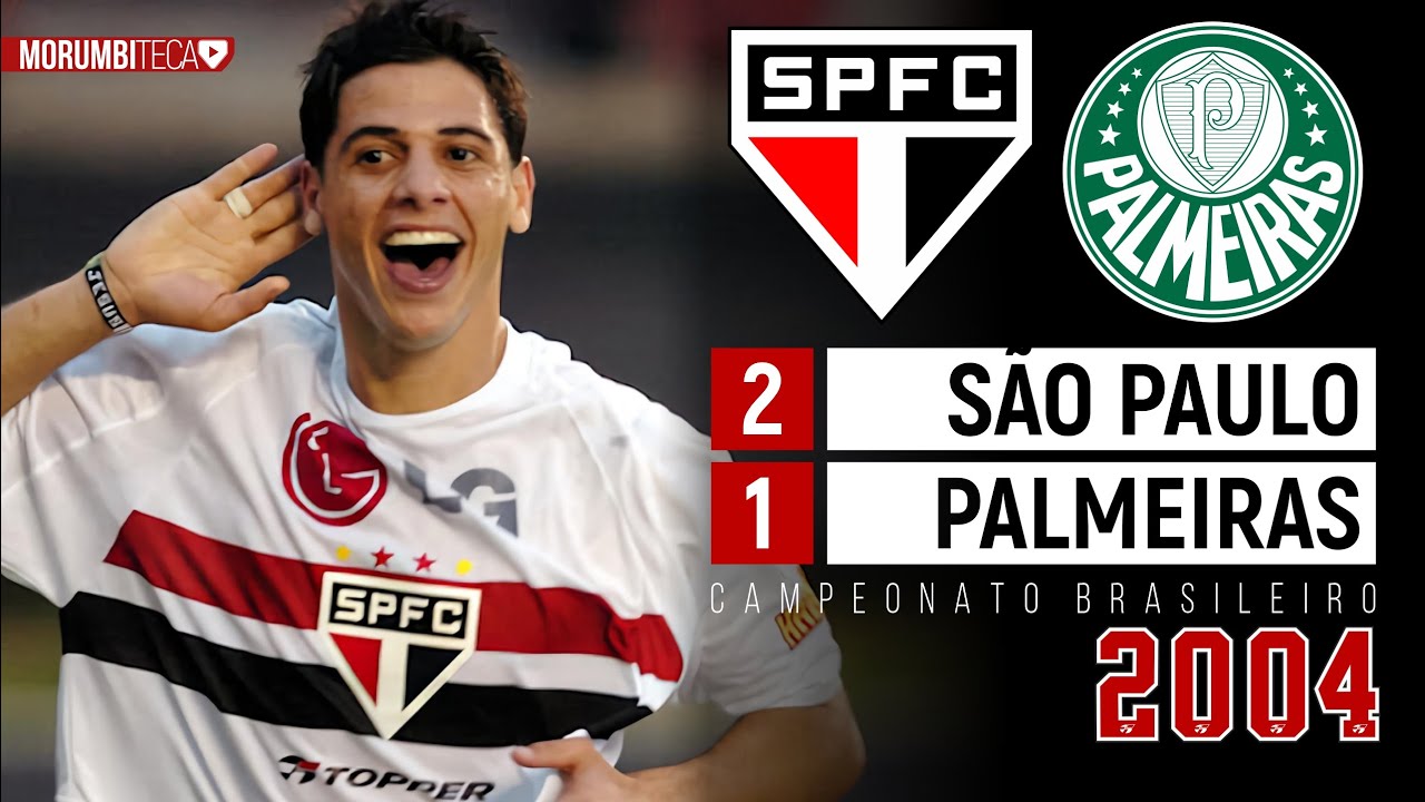 São Paulo 2x1 Palmeiras - 2004 - CICINHO GARANTE A VIRADA NOS ACRÉSCIMOS DO CHOQUE REI!
