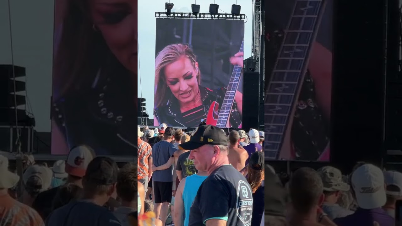 Alice Cooper  Black Widow - Guitar Solos Boardwalk Rock Ocean City MD 5-18-25