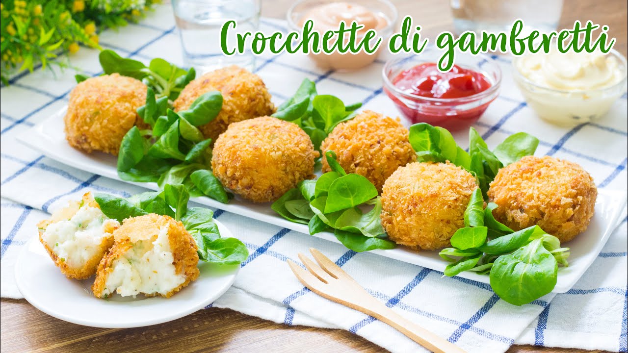 Crocchette di Gamberetti - Ricetta Frittura di Pesce Dorata e Croccante - 55Winston55