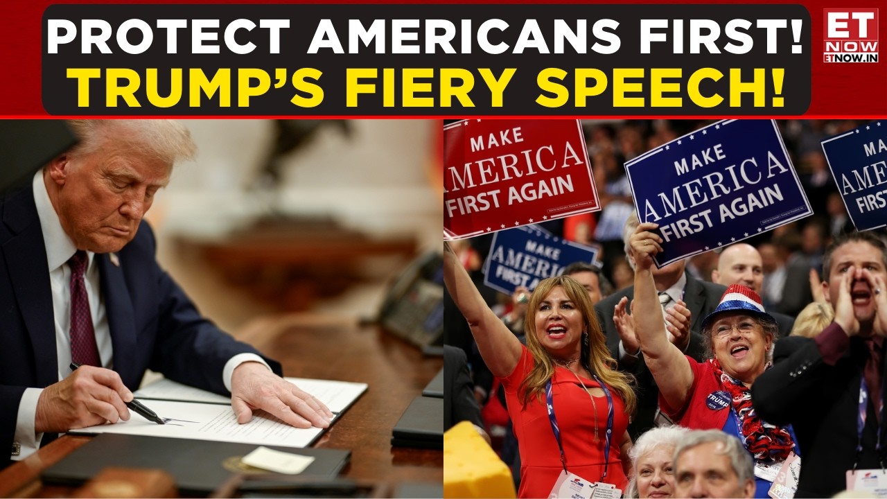 ‘Protect Americans First’: Trump’s Explosive Border Security Speech | World News | Breaking News