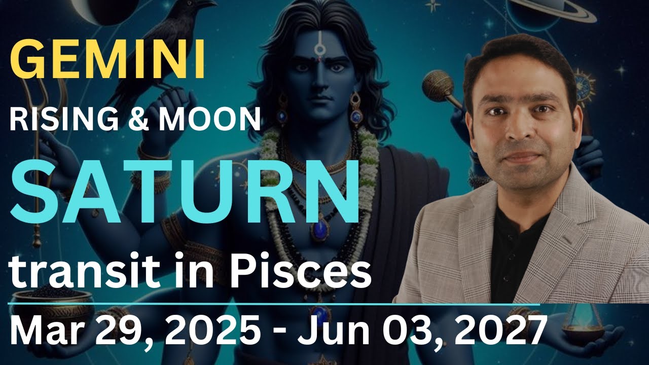 Saturn Moves into Pisces: Uncover How It Will Influence GEMINI Rising & Moon Sign!