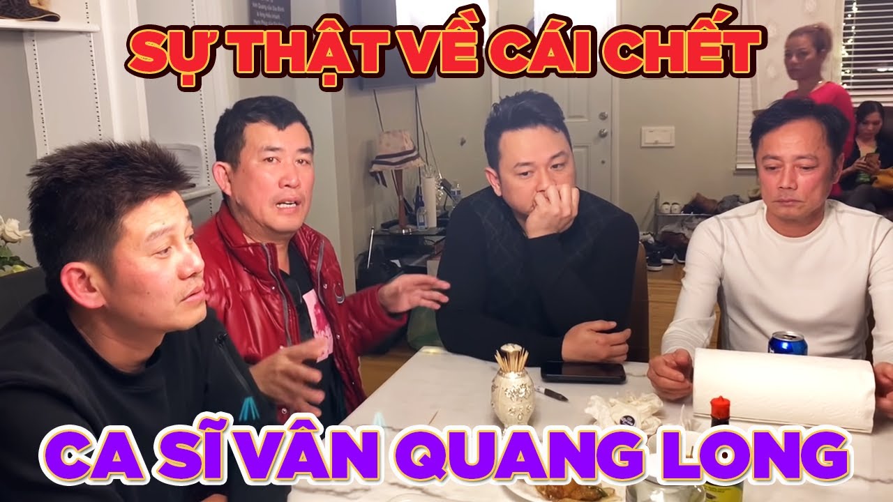 Sự thật về cái chết ca sĩ Vân Quang Long