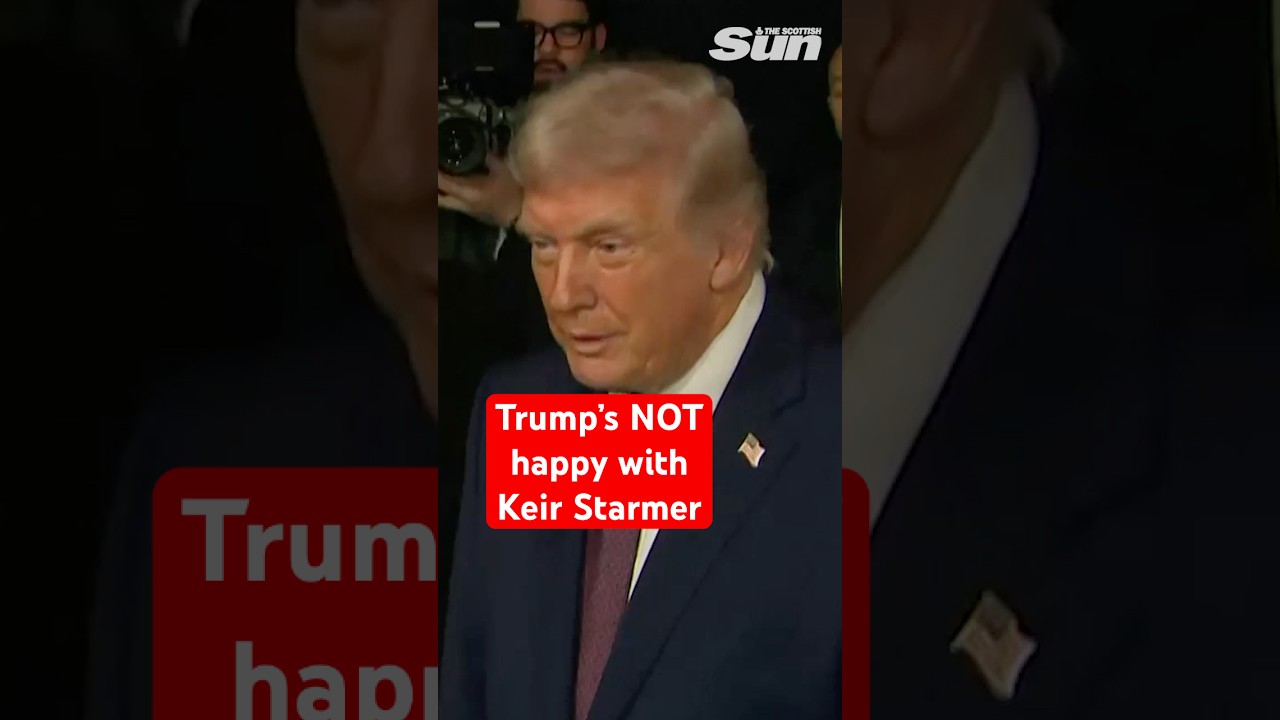 Trump reveals what he thinks about Keir Starmer's China visit & he's NOT happy