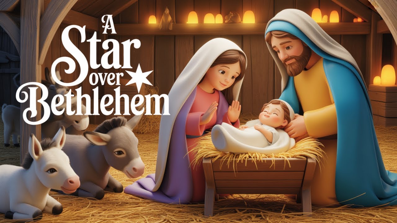 A Star Over Bethlehem / Nursery Rhymes & Kids Songs / Sing Along