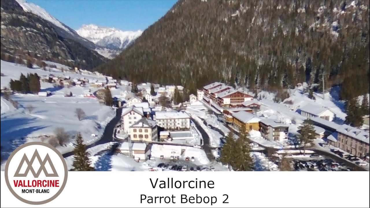 Vue a&eacute;rienne de Vallorcine (74660)