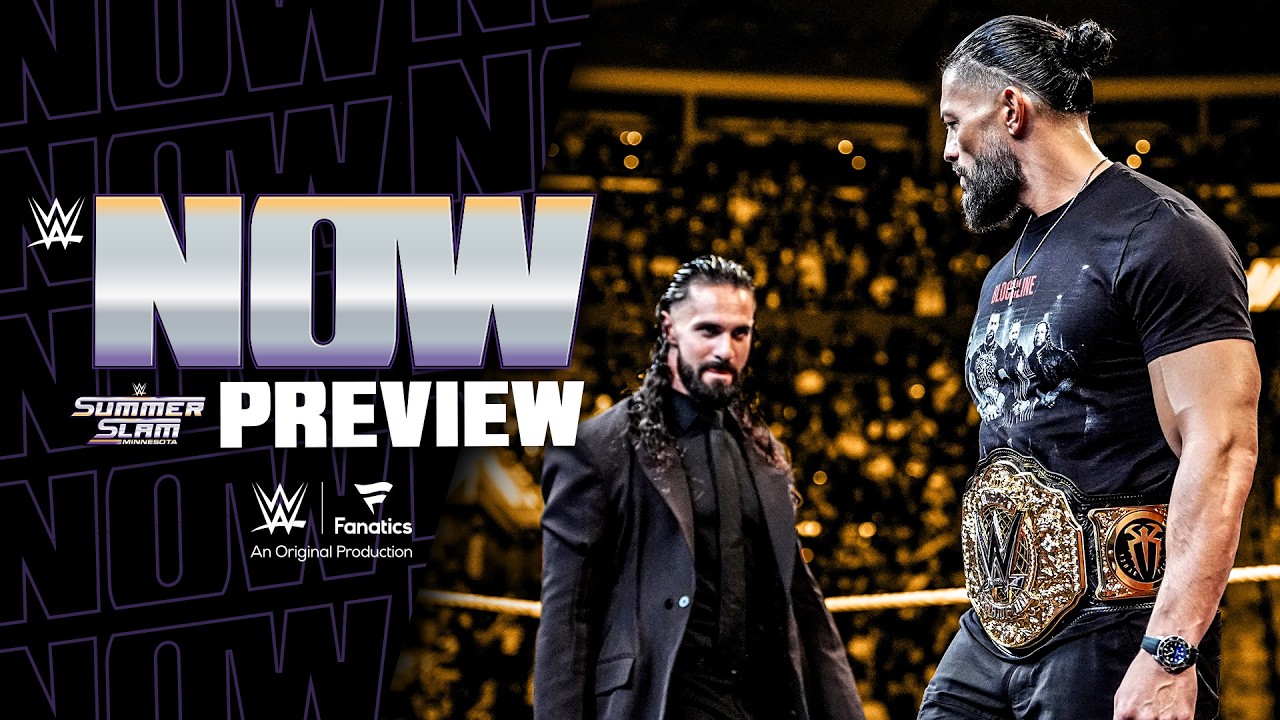 Roman Reigns and Seth Rollins ready for last massive match in rivalry | SummerSlam Preview: WWE Now