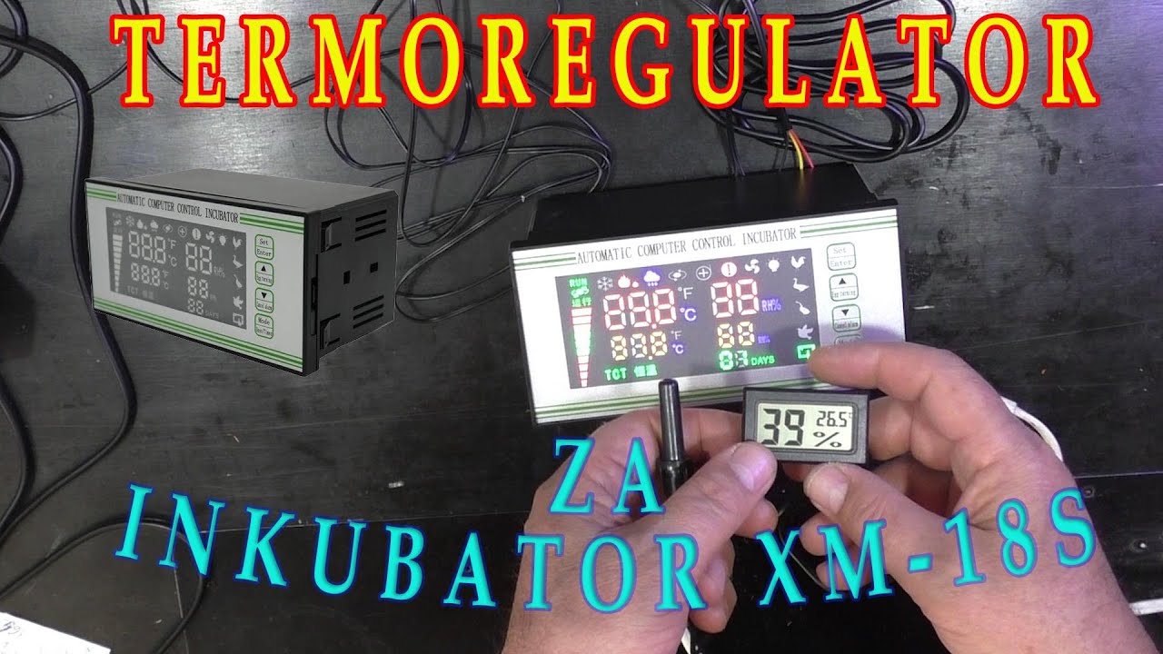 Profesionalni termokontroler za inkubator XM 18S | Kako spojiti i karakteristike termostata