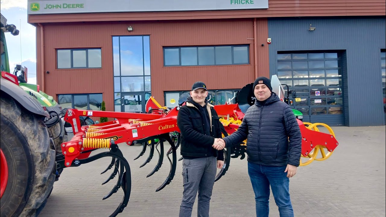 Nowy Nabytek - VADERSTAD CULTUS 350 - Kultywator dłutowy do bezorki | Odbiór z FRICKE [Vlog#8 2025]