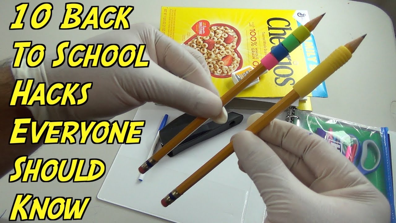 10 Back To School Hacks Everyone Should Know - LIFE HACKS | Nextraker