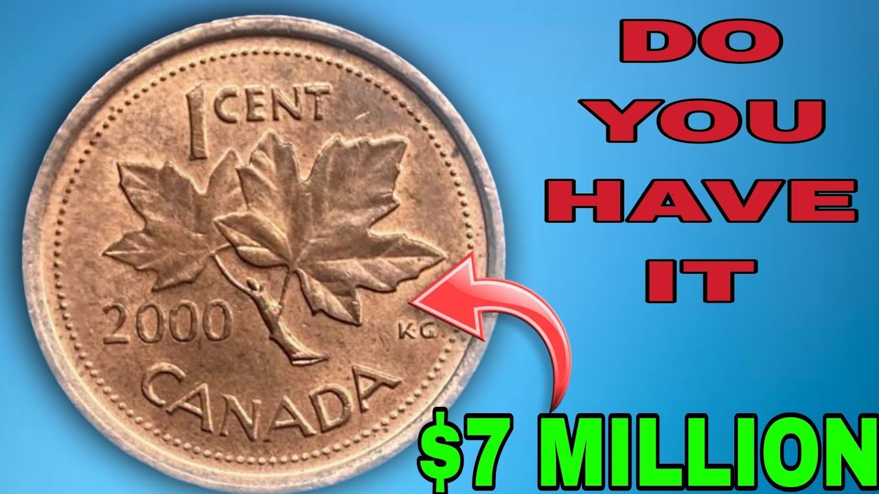 Unveiling the History and Value of the Rare 2000 Canada Elizabeth II One Cent Coin!