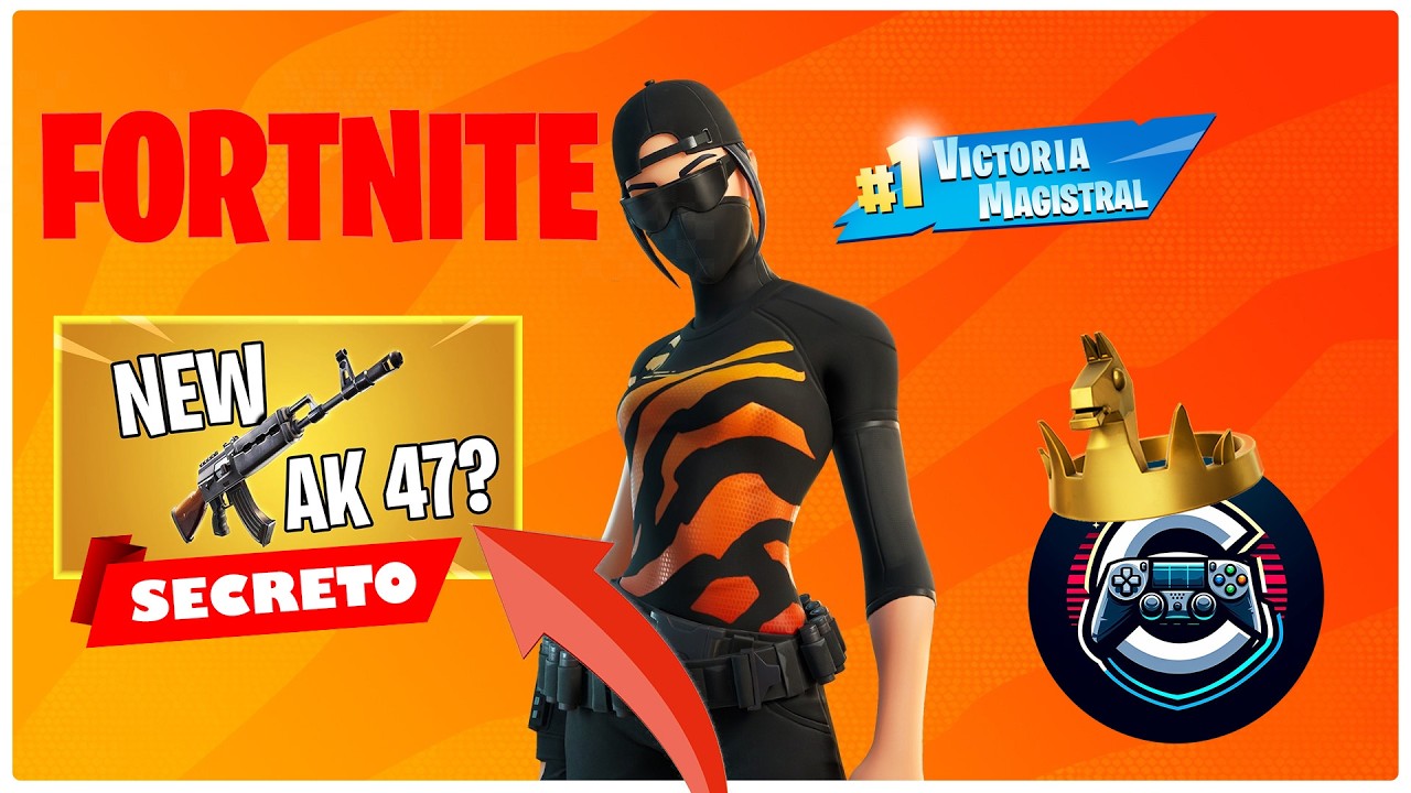 Nadie habla de esta AK… y así gané en Solo | Fortnite Cero Construcción