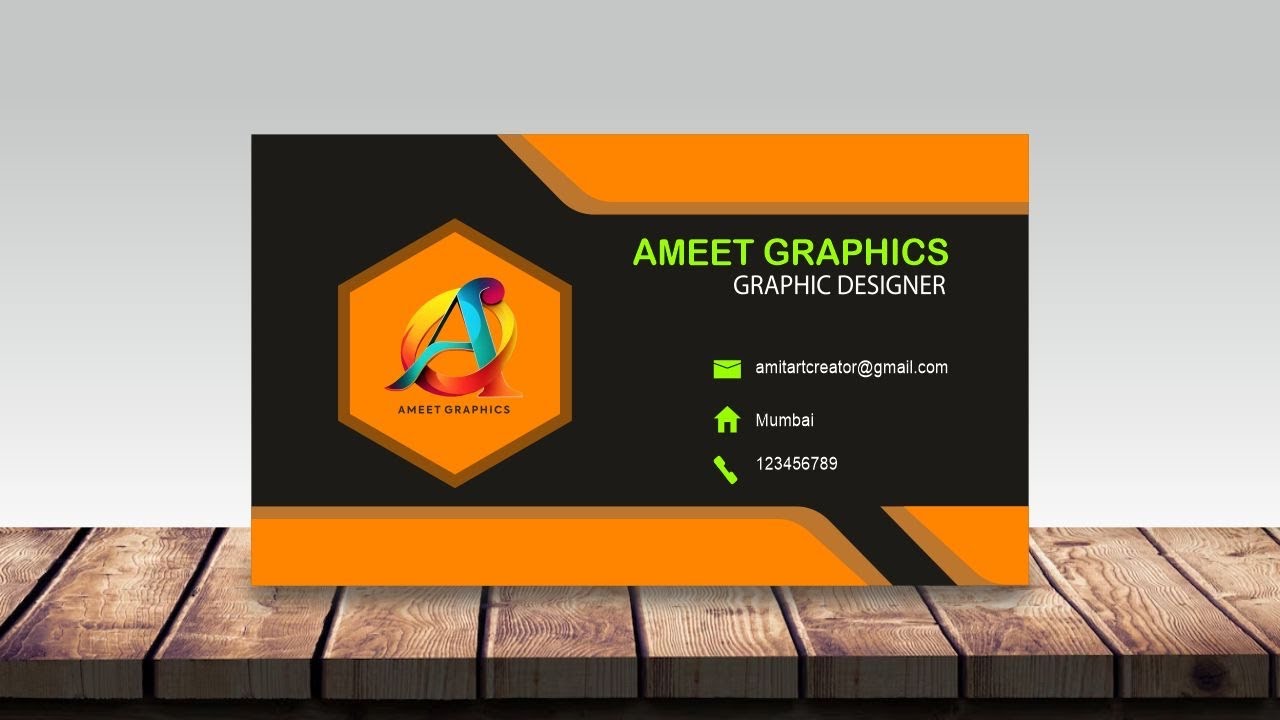 Visiting card design #graphicdesgin #visitingcard #visitingcarddesign #coreldraw