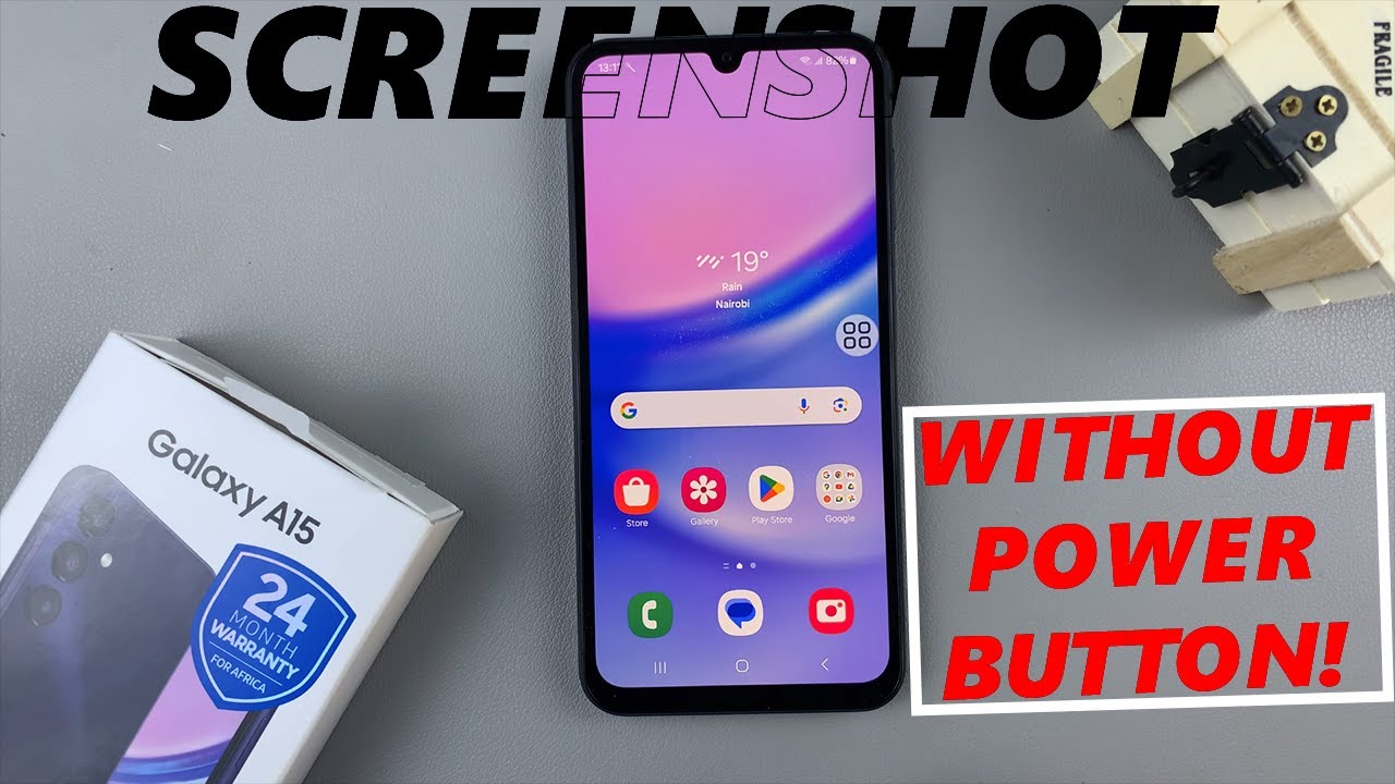 Samsung Galaxy A15: How To Take Screenshot Without Power Button