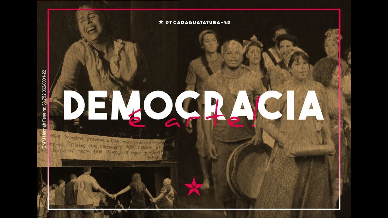 Hannah Ferreira - Democracia &eacute; arte!