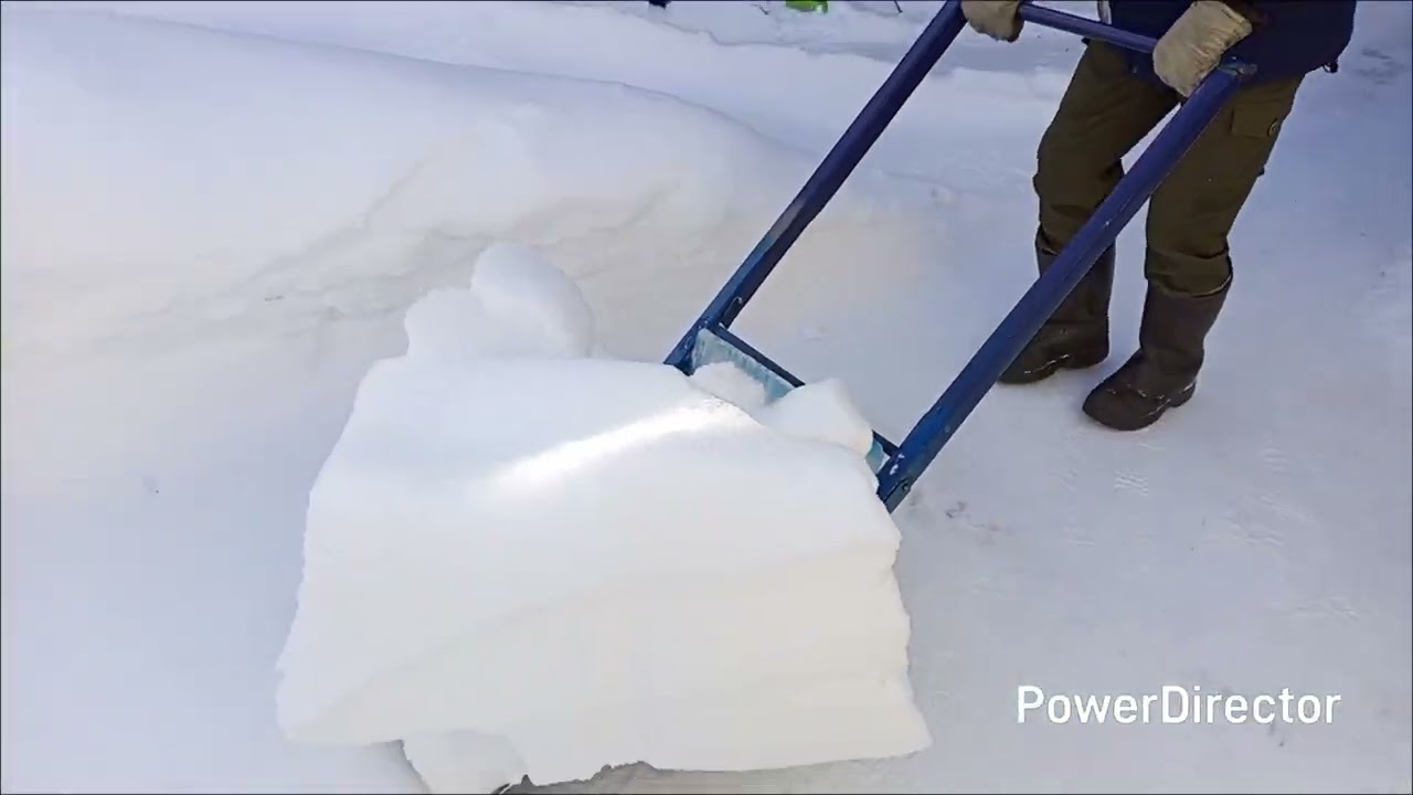 Уборка снега своими силами. 