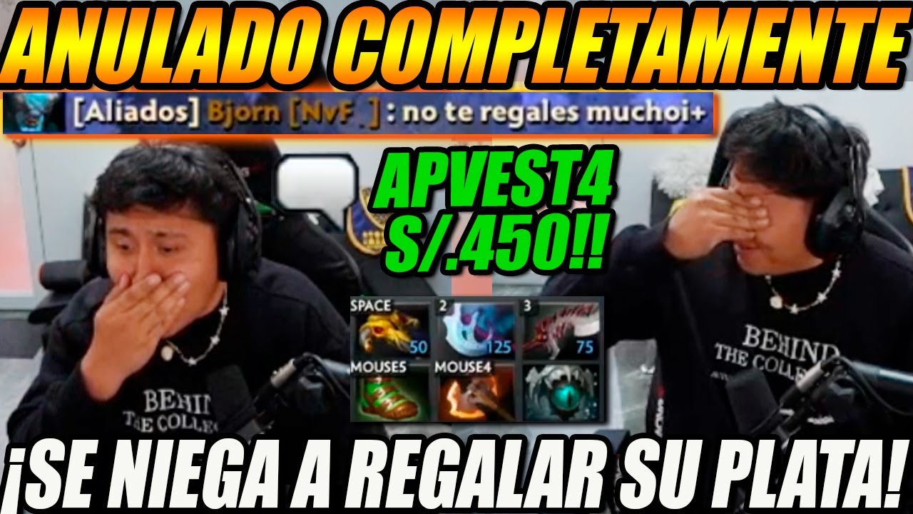 MACARIUS apvest4 s/.450 y TEAM se ENSA&Ntilde;A con su AM HC😲| llega a los 6 ITEMS y cree en VOLTIS😱