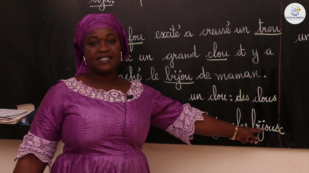 Cours - CE2 -  Français: Orthographe / Le pluriel des noms en ou  / Mme Sarr