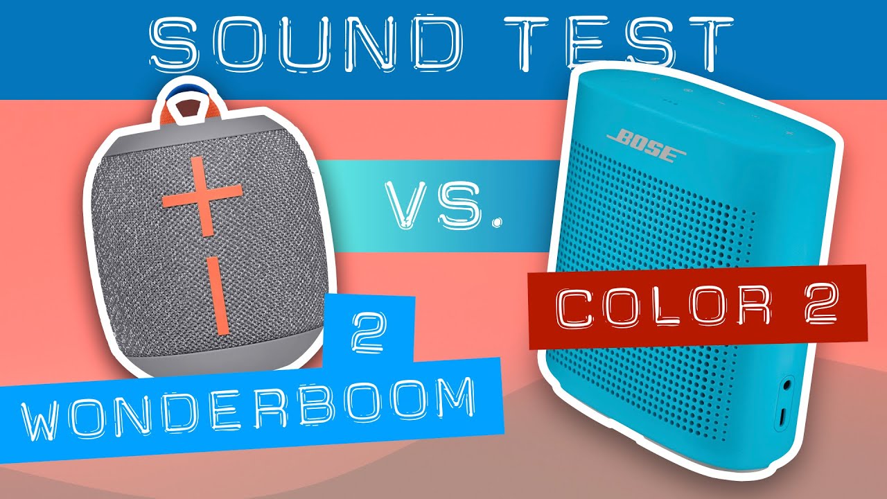 UE Wonderboom 2 vs. Bose SoundLink Color II.