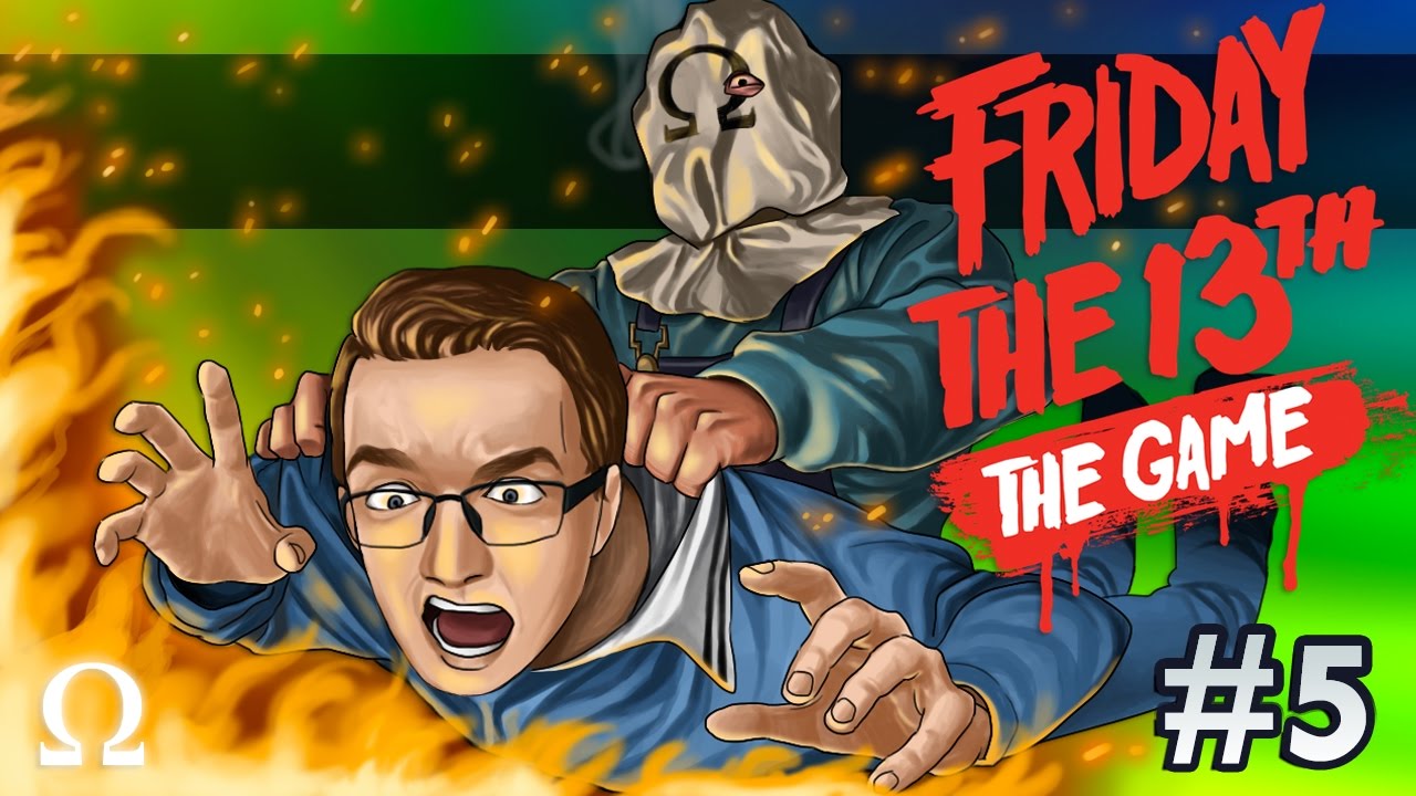 BURNT TO A CRISP, LET'S GO SKINNY DIPPING! | Friday the 13th The Game #5 Ft. Delirious, Bryce +More!