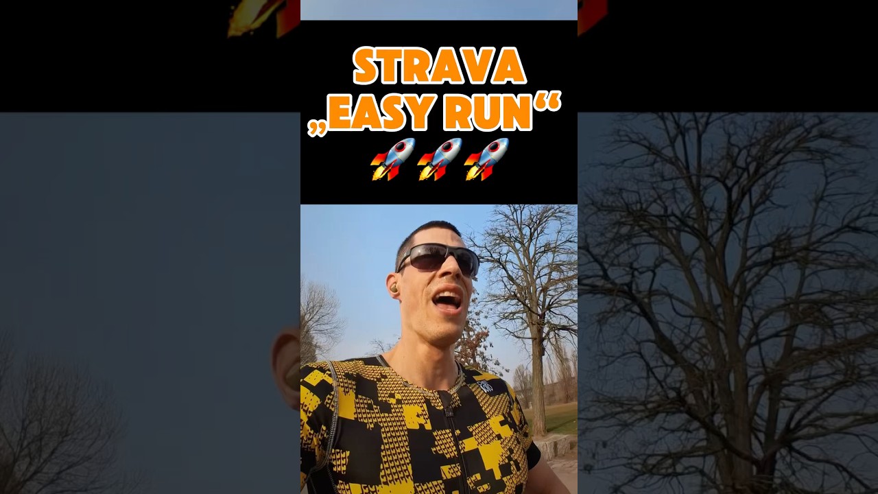 Klassischer Zone 2 Lauf 🤣 (400m all out)  #strava #zone2  #Intervalle