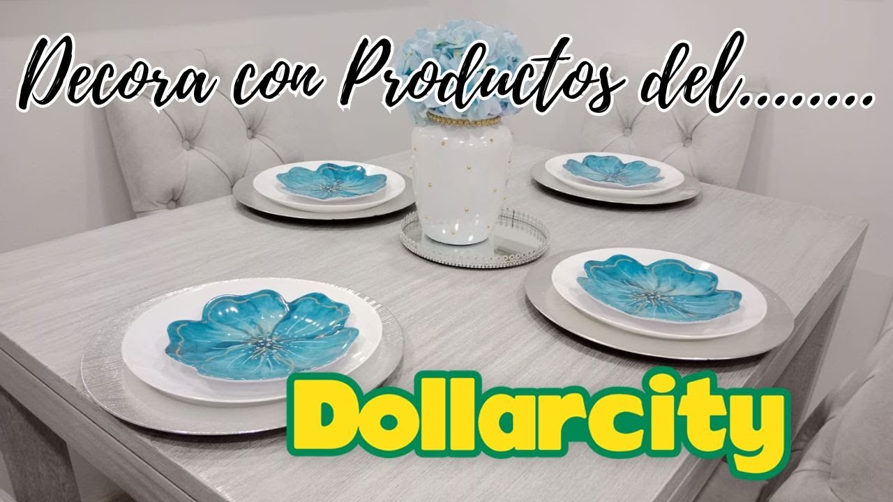 DECORACION con PRODUCTOS del DOLLARCITY 