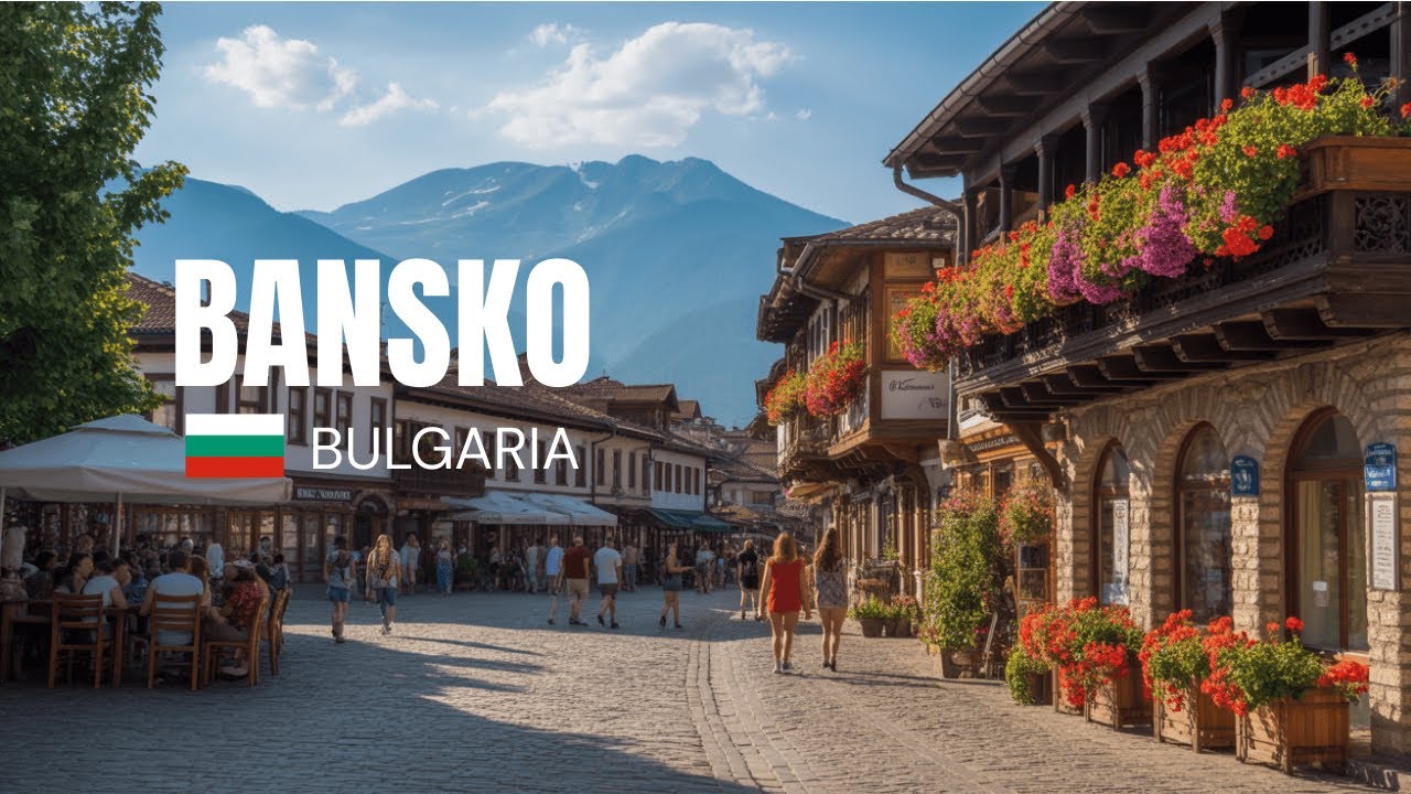Discover Bansko 🇧🇬 | Bulgaria’s Best Mountain Town | Walking Tour 4K HDR