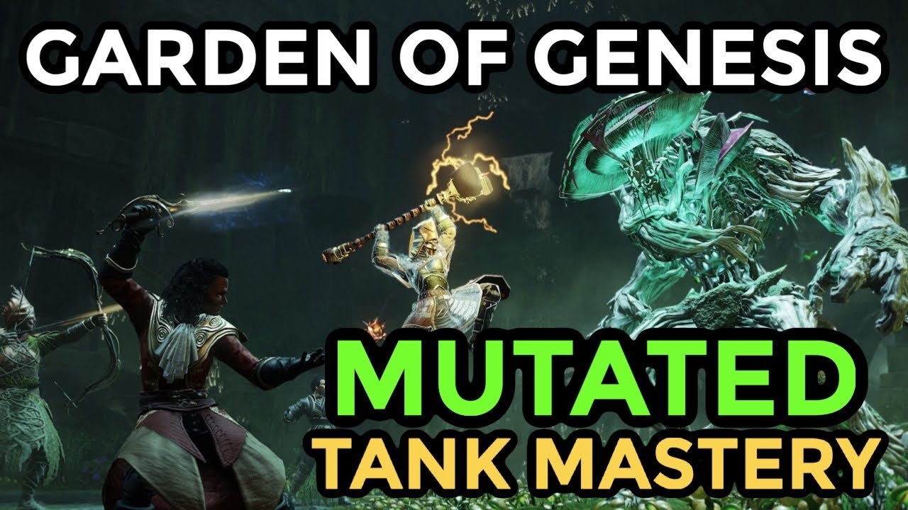 Tank Mastery: Garden of Genesis Mutated - Boss Mechanics & Fast Clear Guide | New World