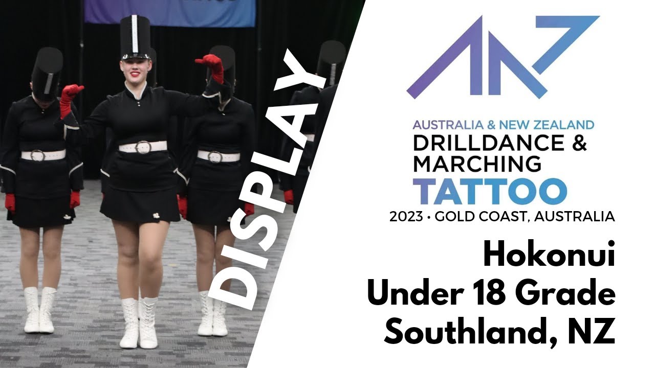 Hokonui | Display | Under 18 Marching Team - Southland, NZ