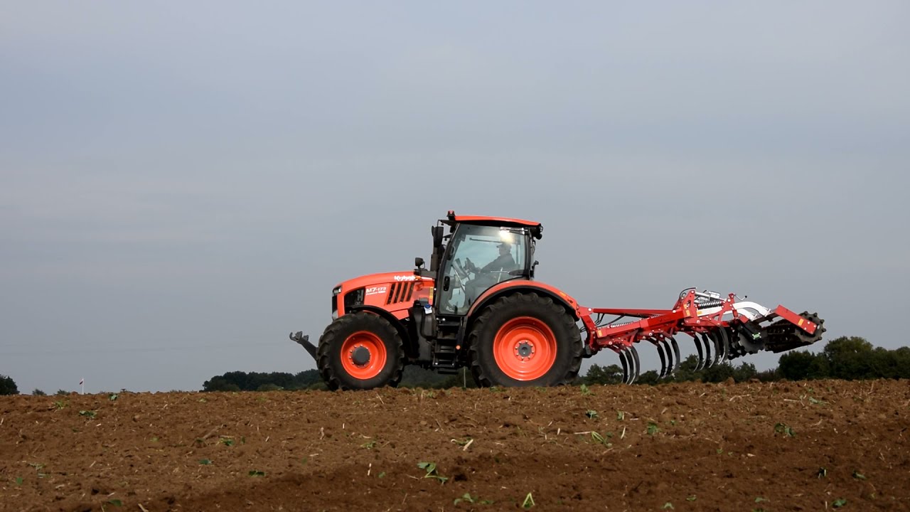 Kubota M7-173 Premium KVT & Grano System 3m. Uprawa Bezorkowa.  AGRI5 Okaliniec