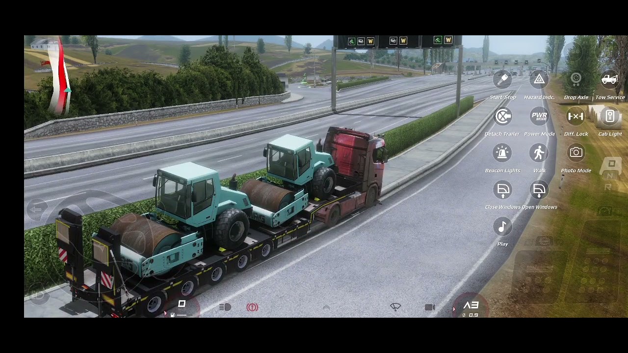 Delivering 41tonne Road Roller from zurich to Quarry 166km