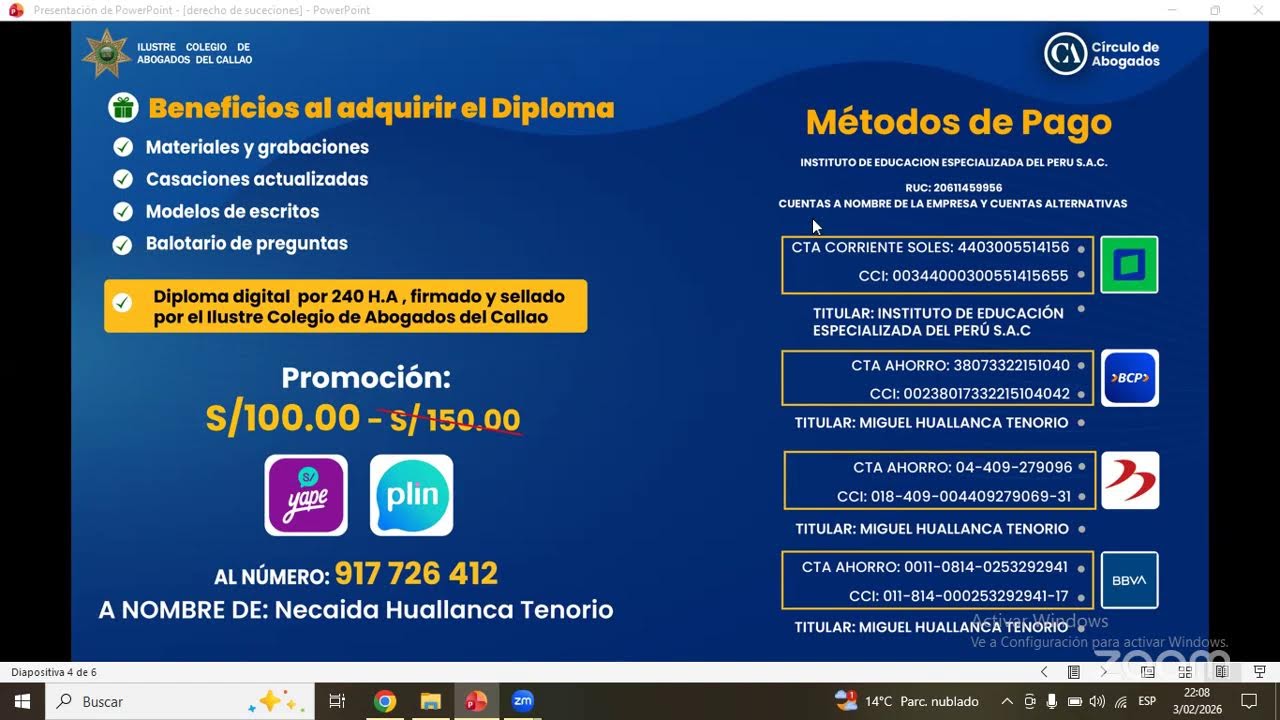 Curso Derecho de Sucesiones
