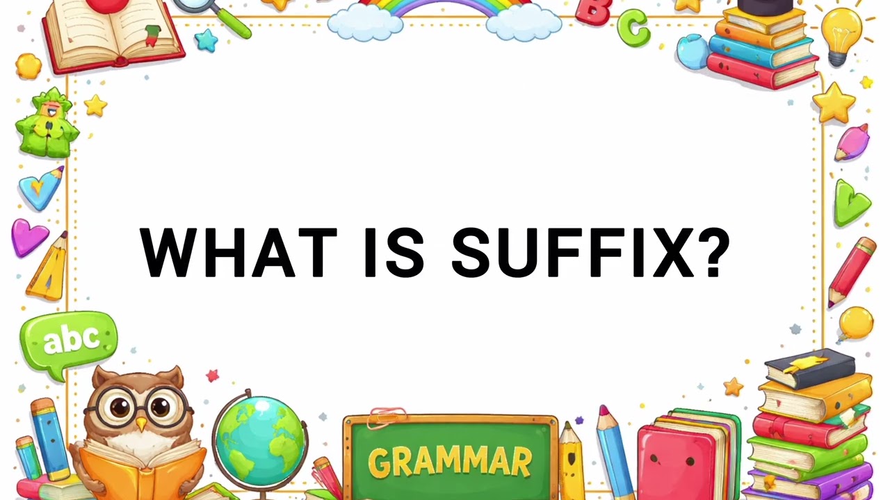 Class-7|What Is Suffi, Prefix