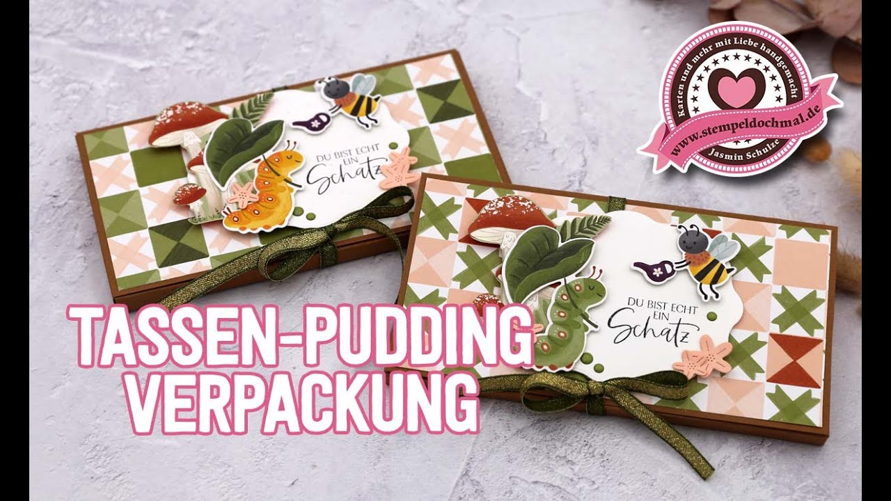 Verpackung für Tassenpudding | Käfer & CO. | Stampin' Up!