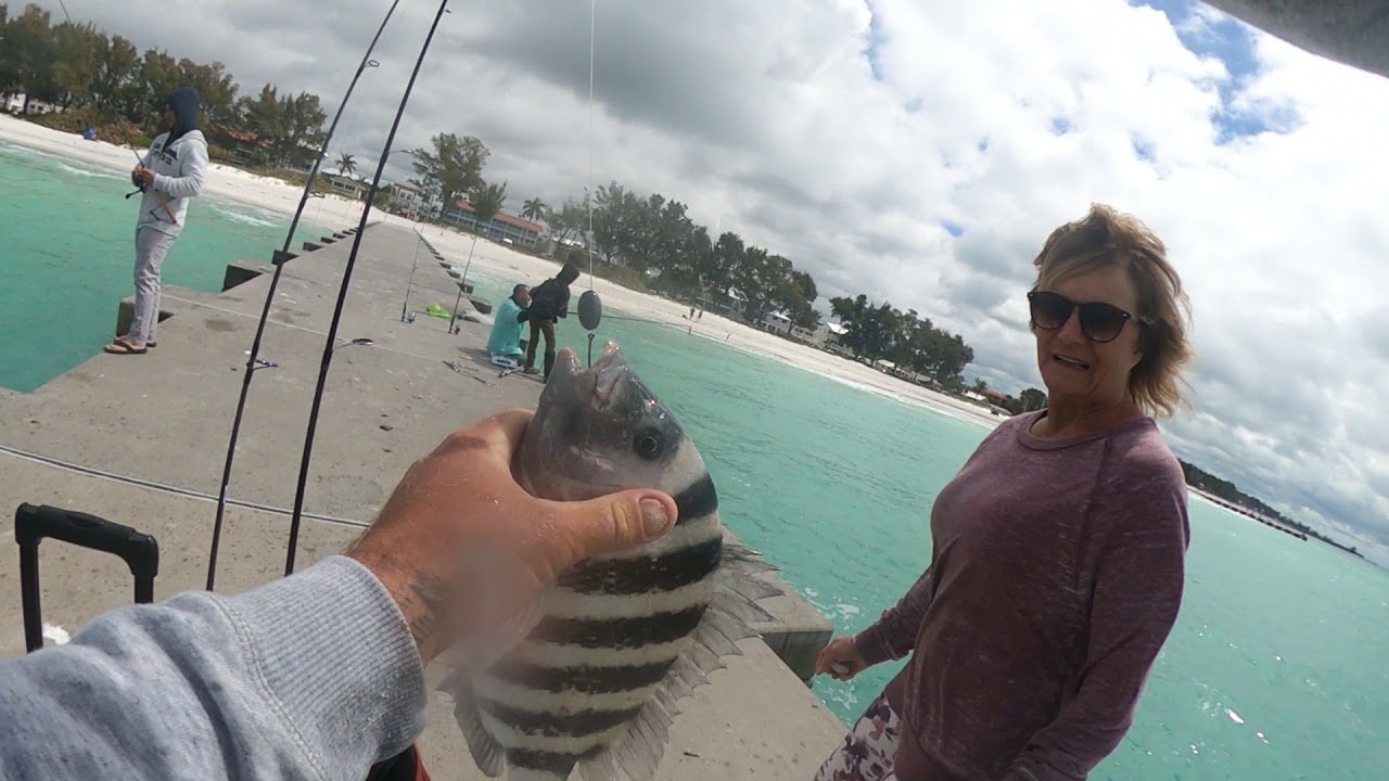 Cortez Beach pier fishing