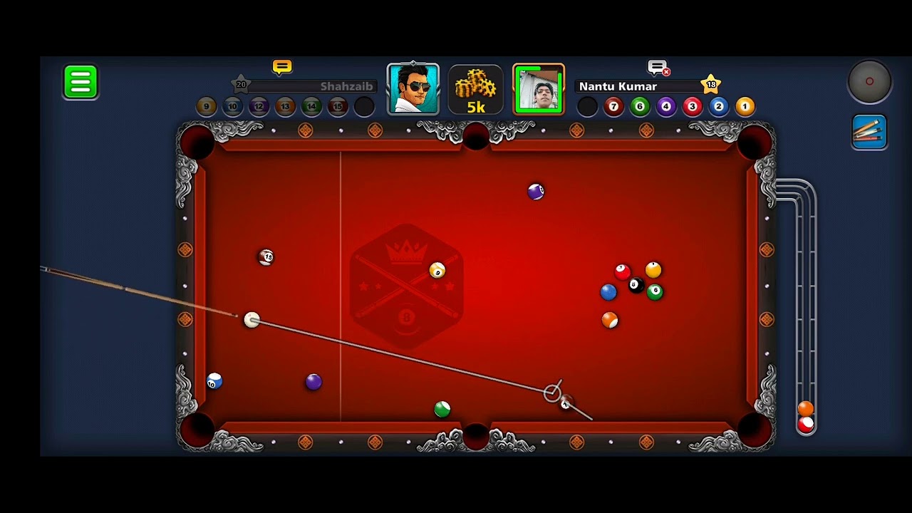 8 ball pull ki video 📸