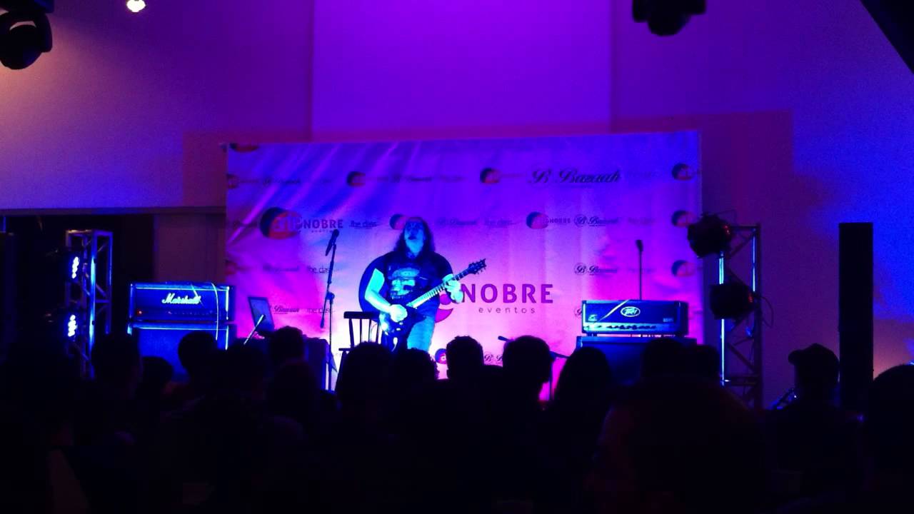 Douglas Jen abrindo show do Marty Friedman em Araraquara/SP - 19/03/15 (parte 3)