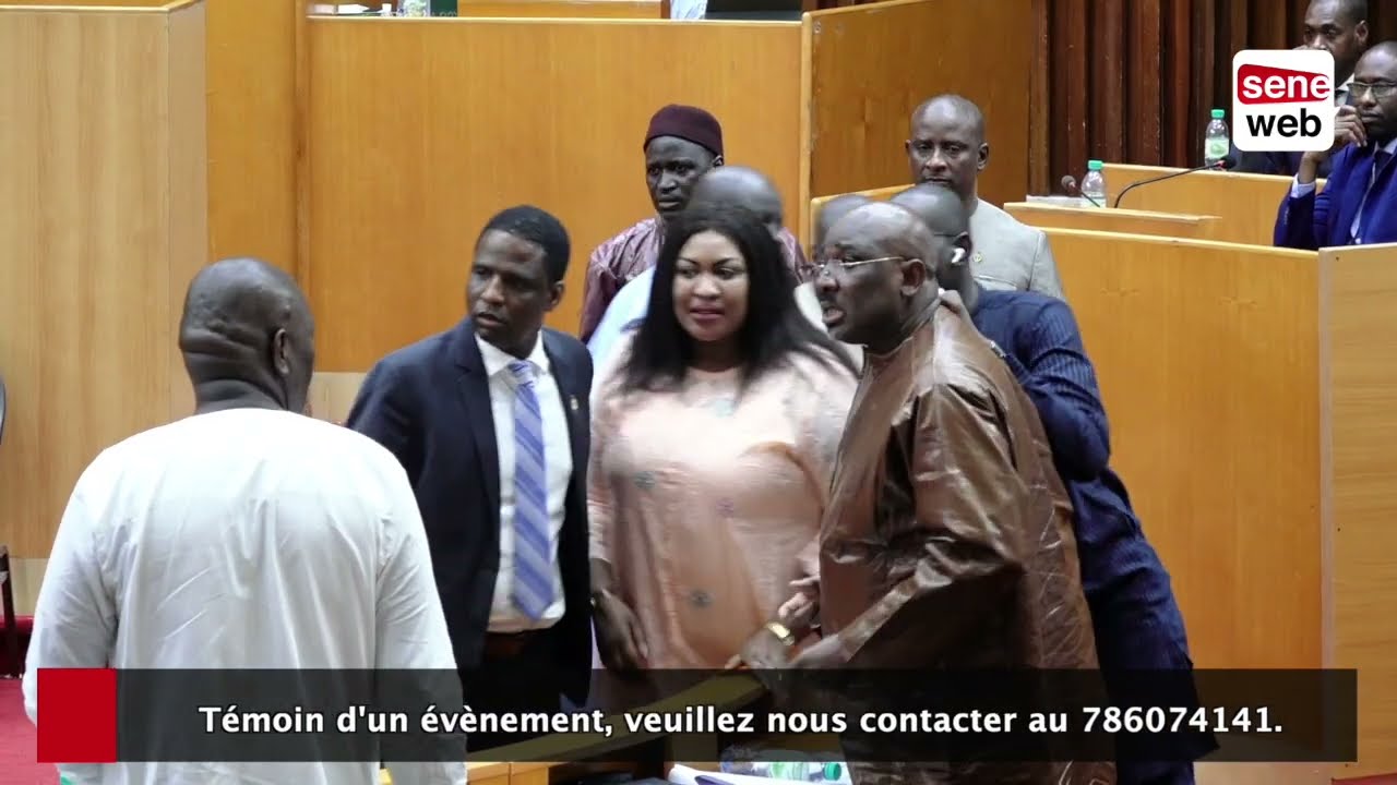 Altercation à l’Assemblée nationale: Anyeu Mbengue insulte l’opposition et échappe au pire