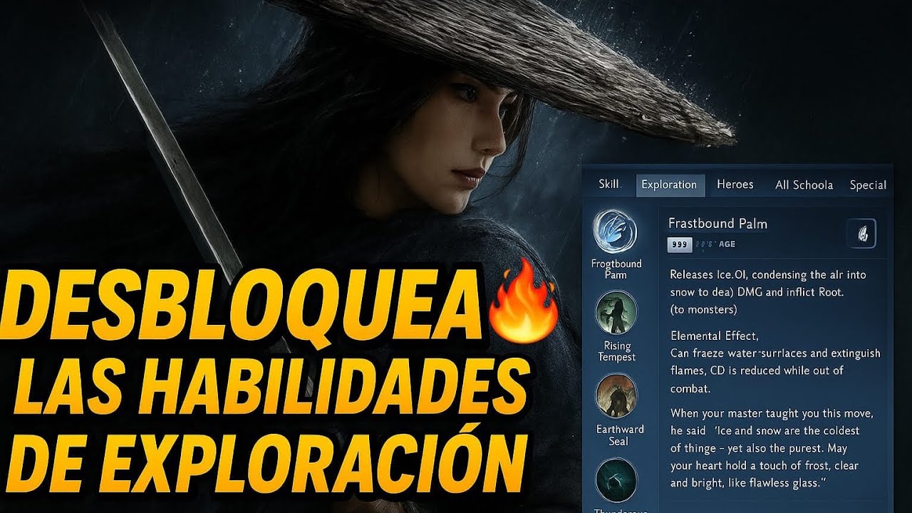 🔥Cómo Desbloquear TODAS las HABILIDADES de Exploración en SWORD OF JUSTICE | Guía Completa 2025