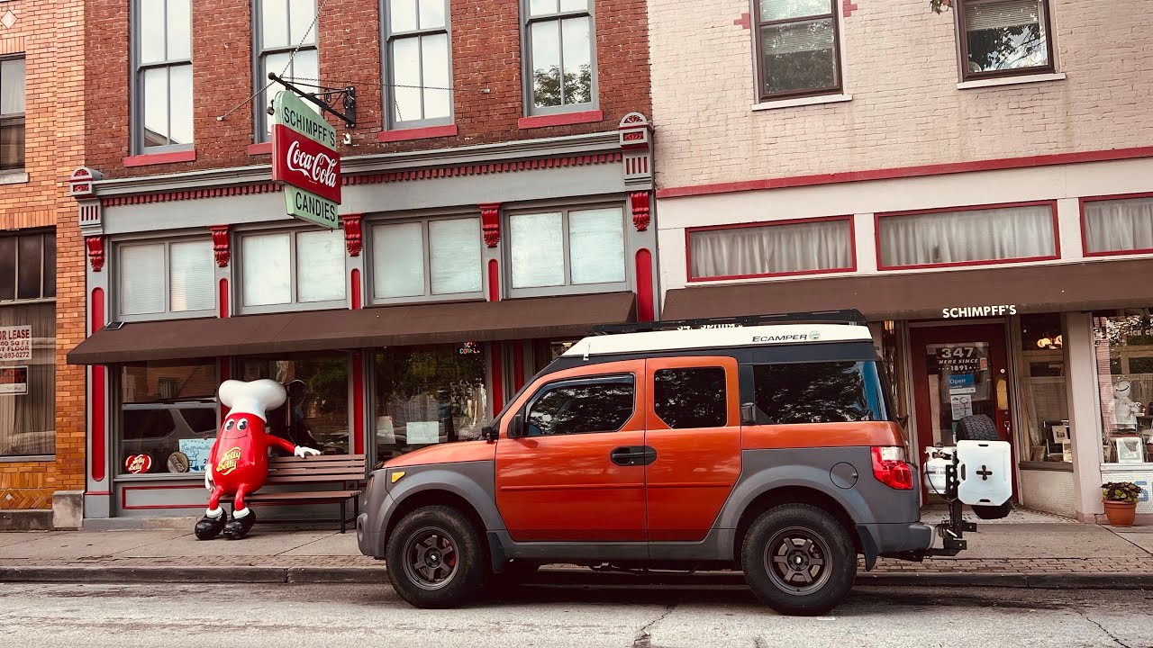 Honda Element Friends Road Trip и мое сольное приключение